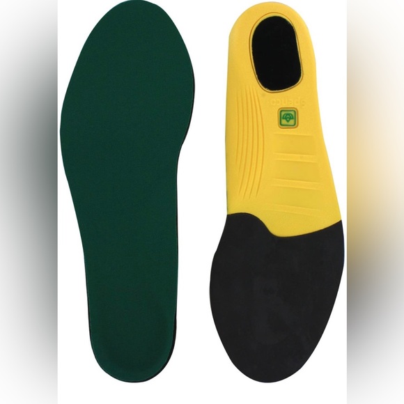 Spenco PolySorb Unisex Heavy Duty All Day Comfort And Support Shoe Insoles - Picture 1 of 8